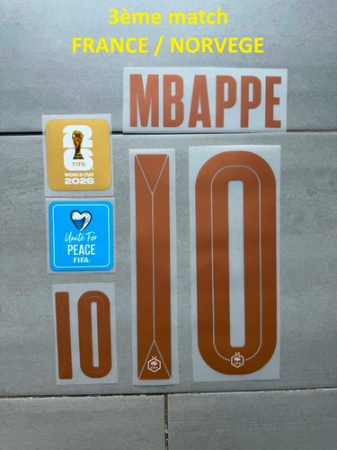 Flocage mbappe maillot - flocage, #10